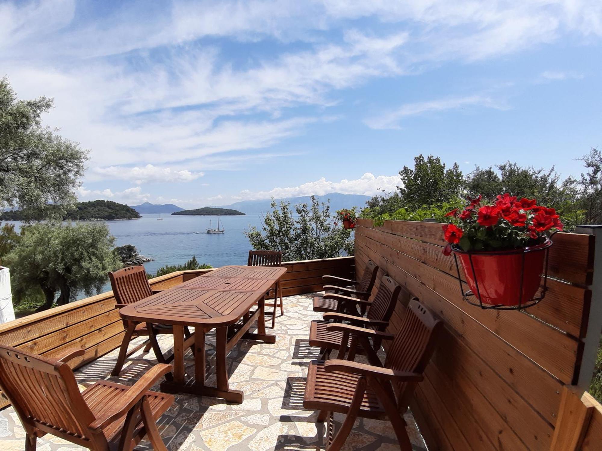 Korakias Seaview Vila Yénion Exterior foto